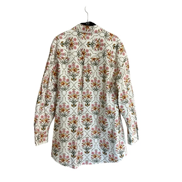 New Favorite Daughter Willow Shacket relaxed fit button down spring floral sz M - Picture 3 of 15